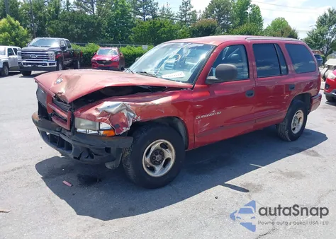 1999 Dodge Durango из США, поврежденный, VIN 1B4HR28Y5XF513487